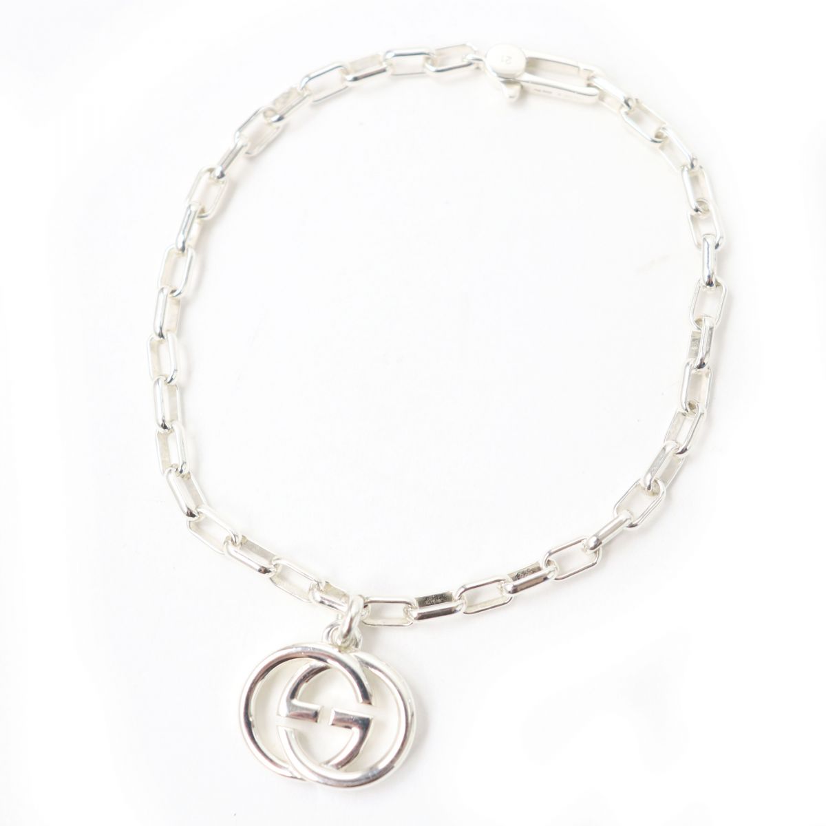 Luxury Gucci Trending 2025 Interlocking G Silver Bracelet