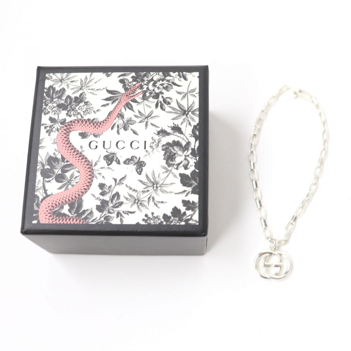 Luxury Gucci Trending 2025 Interlocking G Silver Bracelet