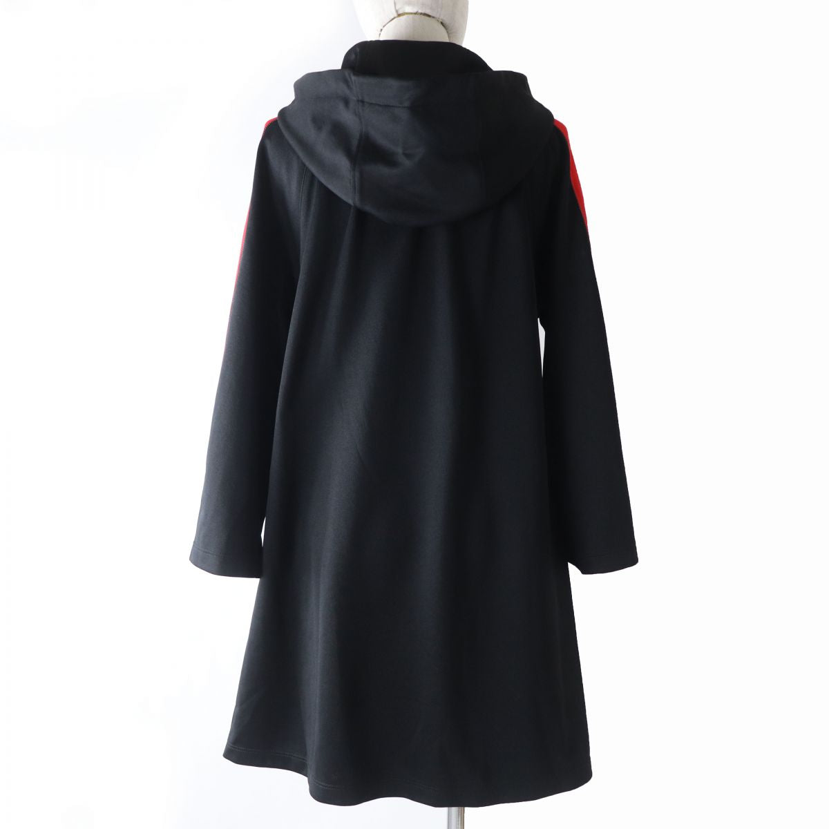Luxury Gucci Trending 2025 Hooded Jersey Dress Black XS