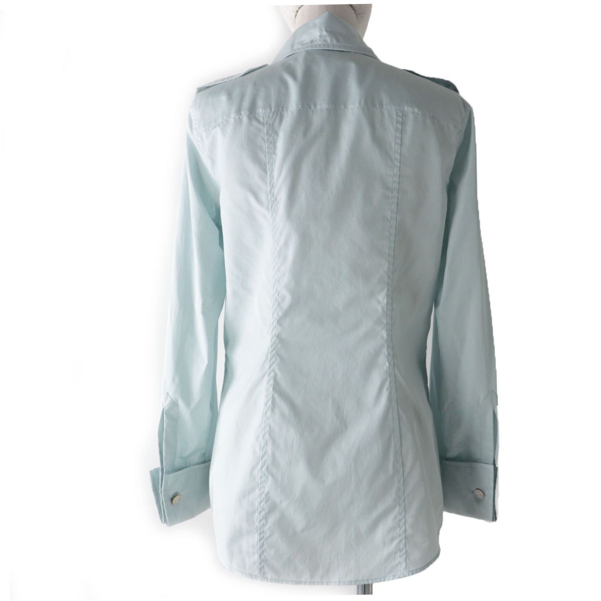 Luxury Gucci Trending 2025 Cotton Poplin Shirt Double G Button