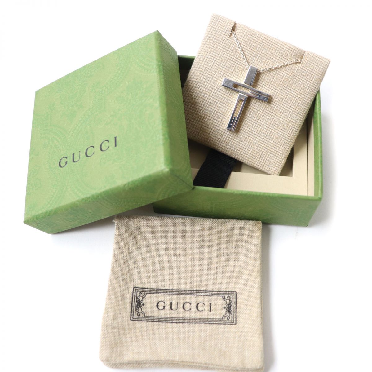 Luxury Gucci Trending 2025 Cutout G Design SV925 Necklace