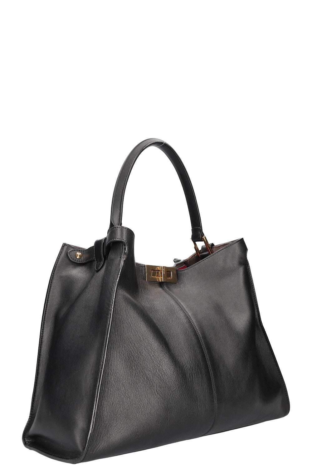 Luxury Fendi Peekabo X-Lite Bag Black