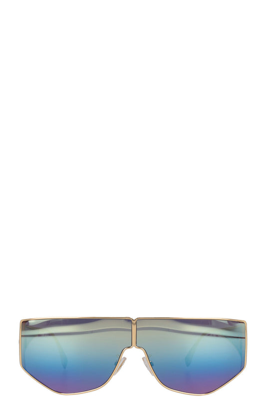 Luxury Fendi FE40051U Sunglasses Gold