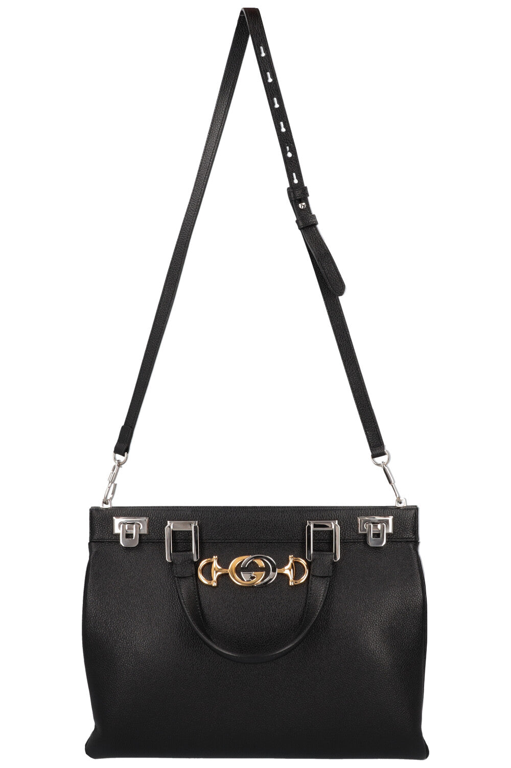 Luxury Gucci Trending 2025 Zumi Bag Medium Black