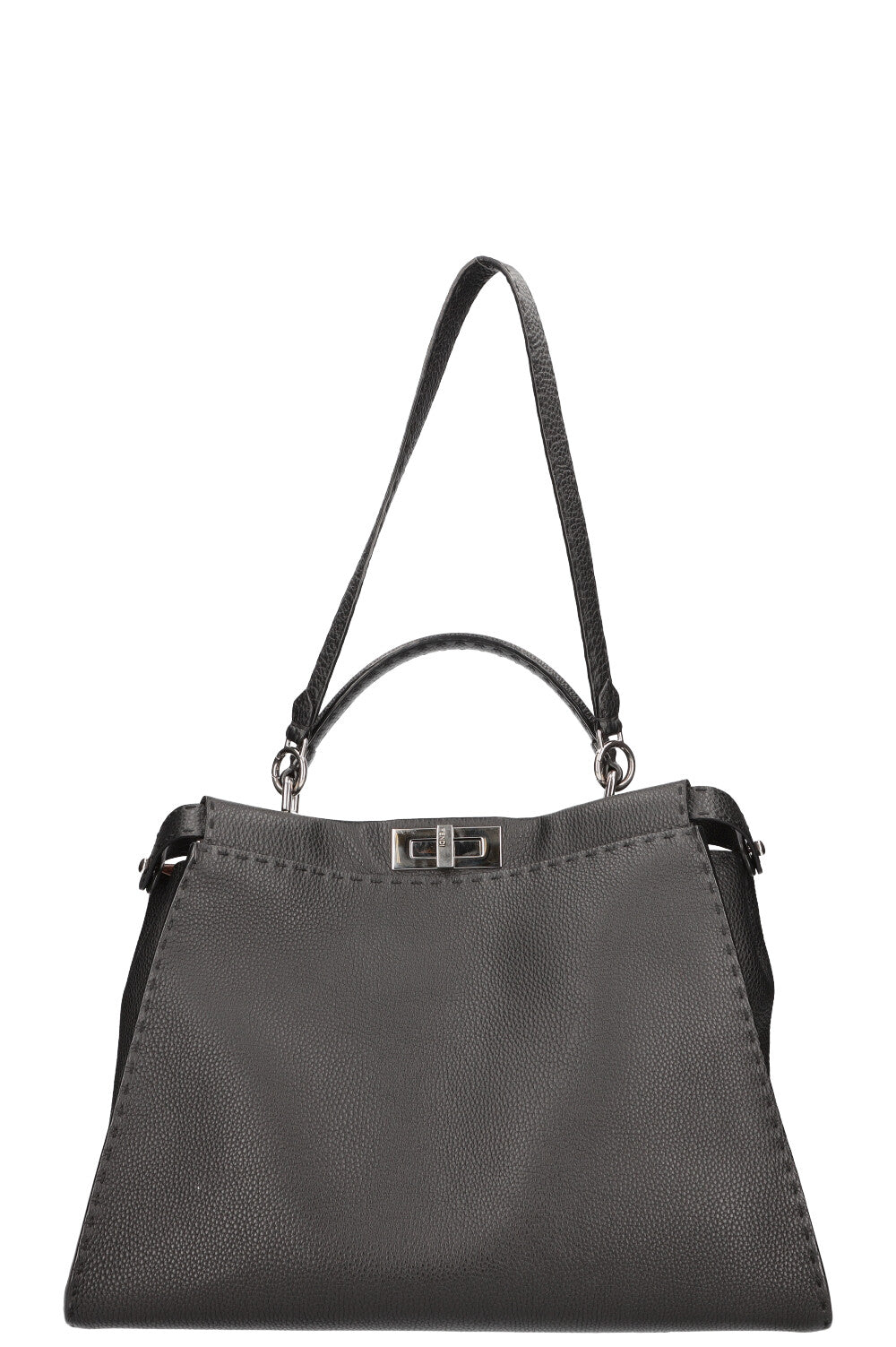 Luxury Fendi Peekaboo Large Black