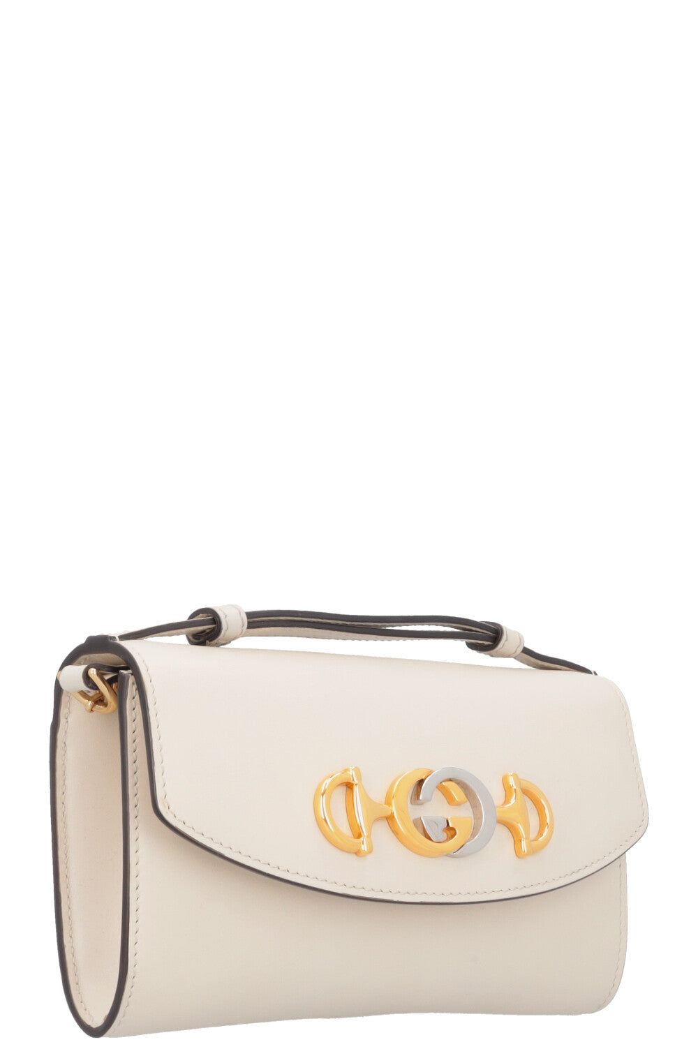 Luxury Gucci Trending 2025 Zumi Top Handle Wallet On Chain White