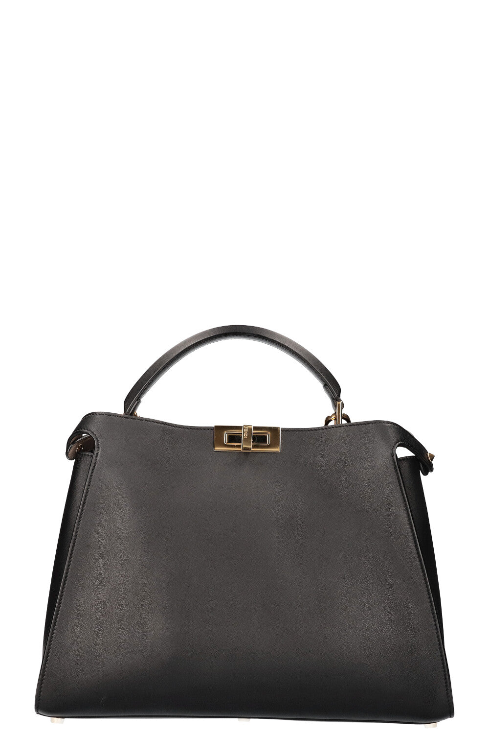Luxury Fendi Peekaboo Essentially Large Black