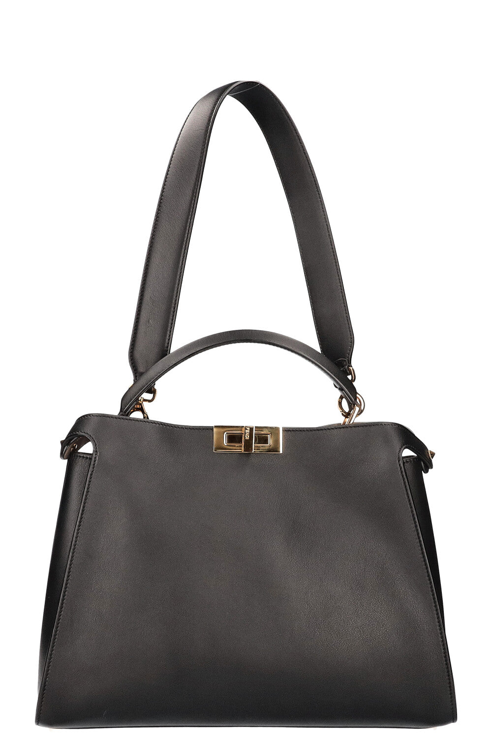 Luxury Fendi Peekaboo Essentially Large Black