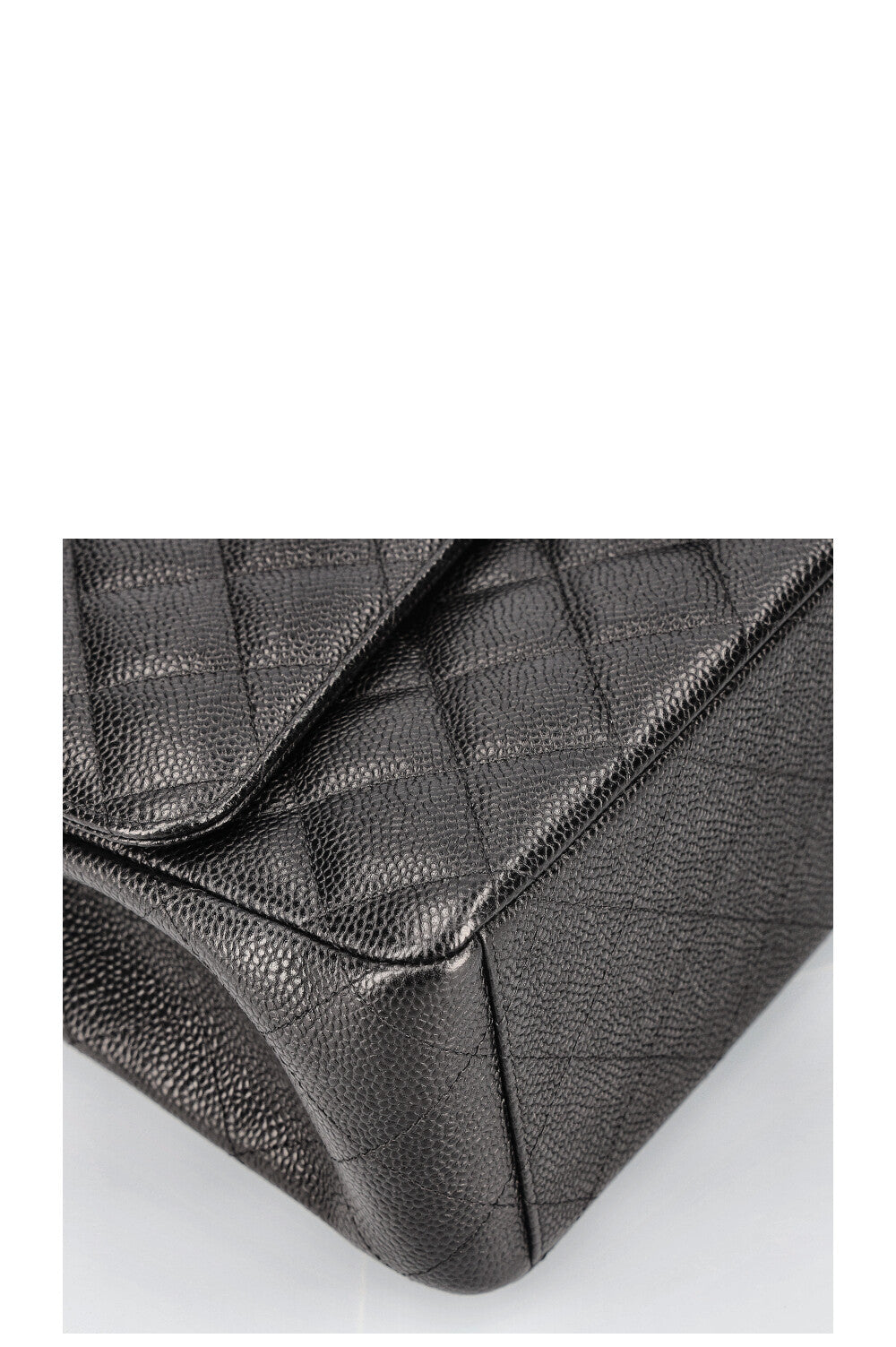 CHANEL Double Flap Bag Maxi Black