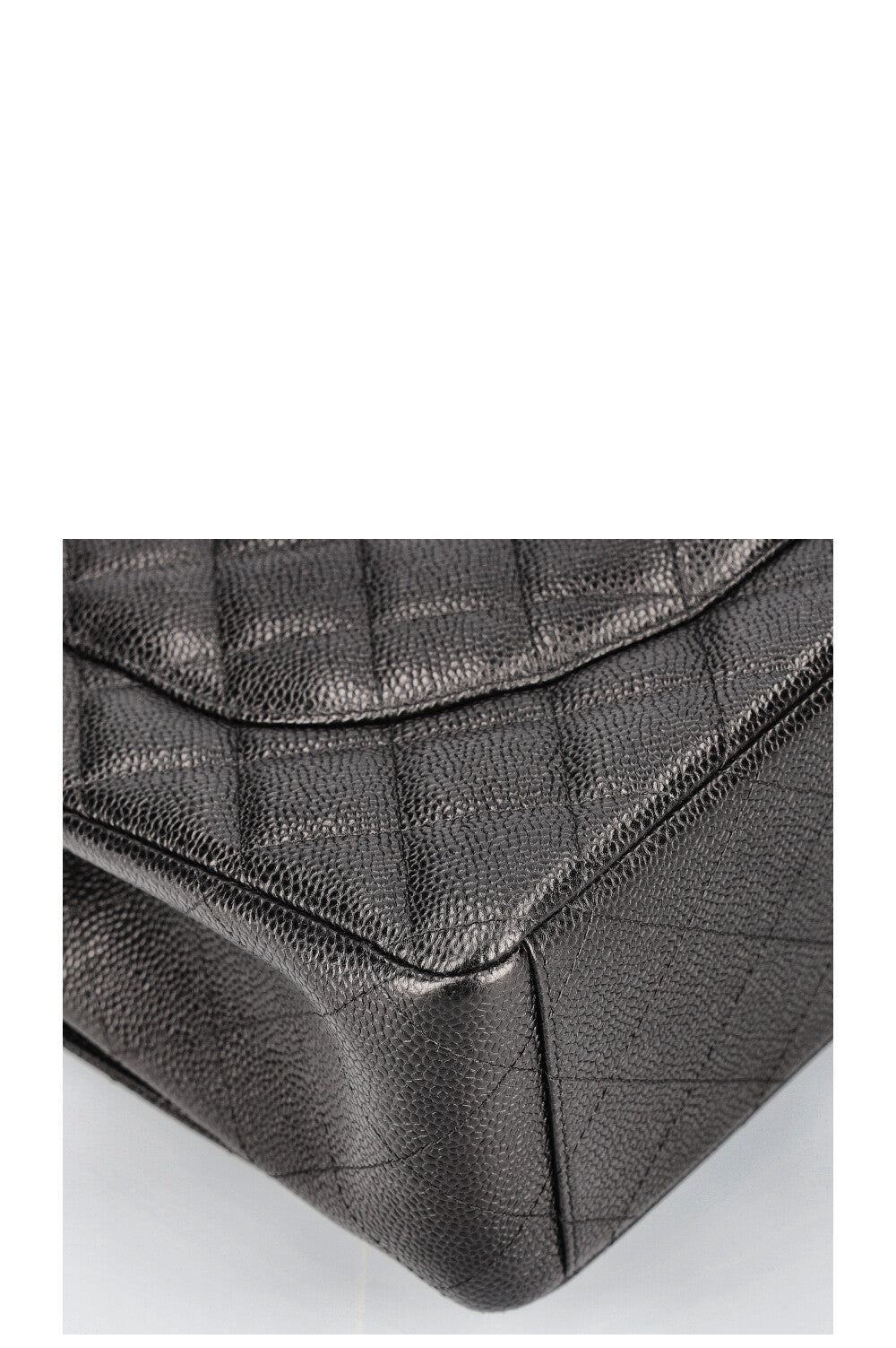 CHANEL Double Flap Bag Maxi Black