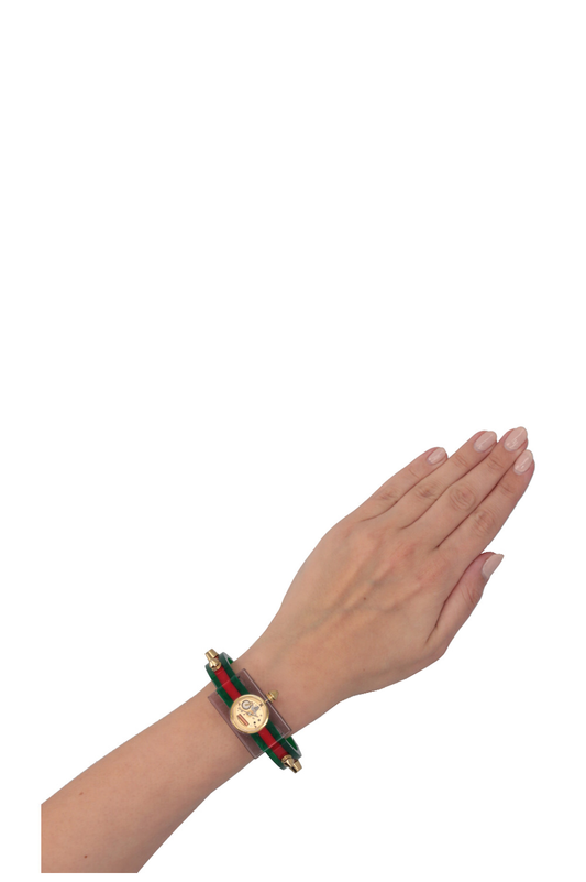 Luxury Gucci Trending 2025 Resin Watch Green Red
