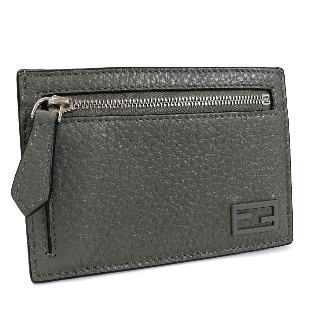 Luxury FendiLeather FF Baguette Card Holder - '10s