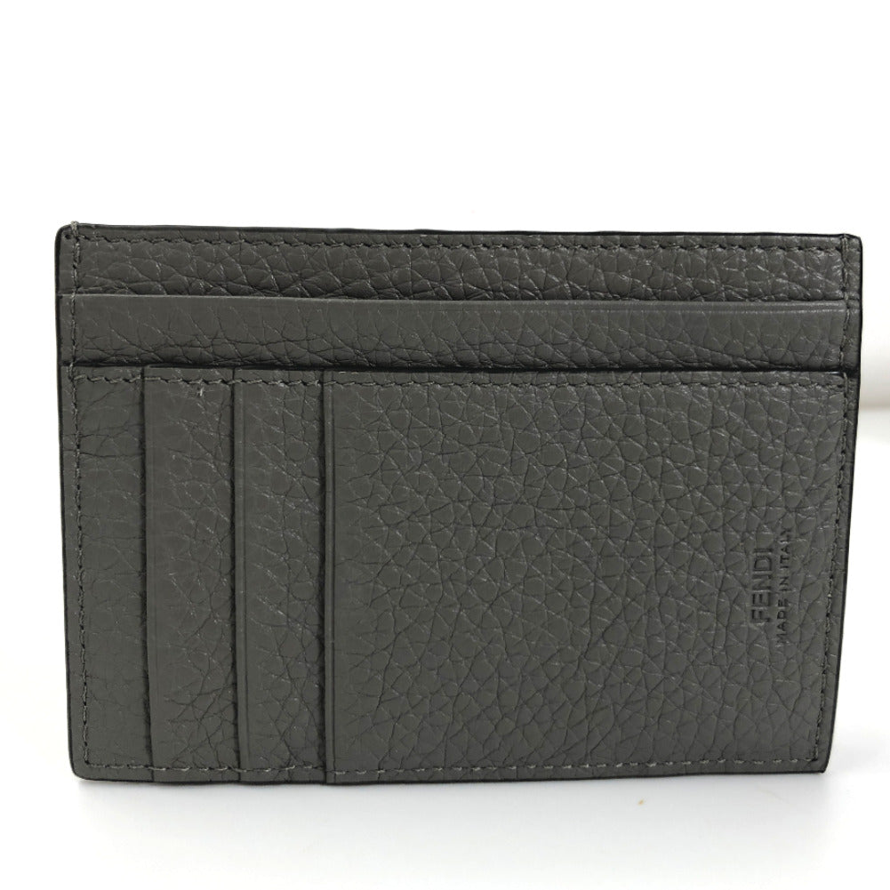 Luxury FendiLeather FF Baguette Card Holder - '10s