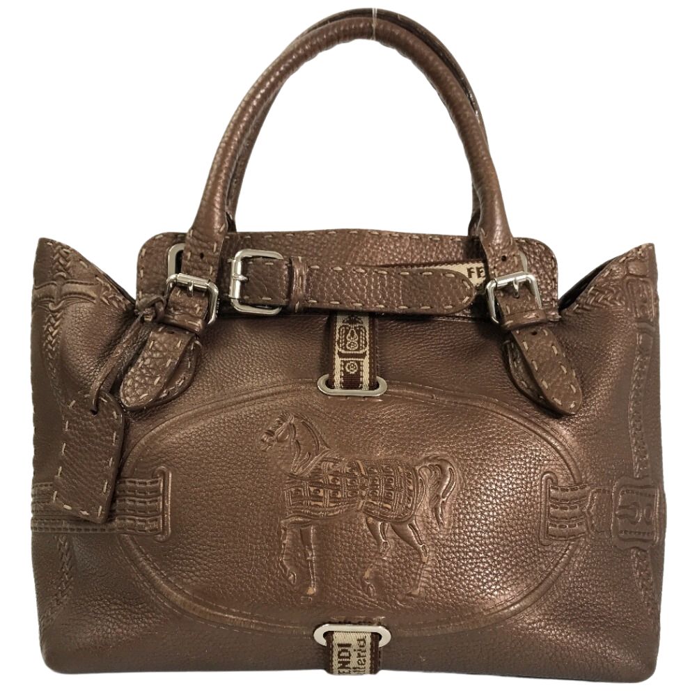 Luxury FendiSelleria Villa Borghese Bag - '10s