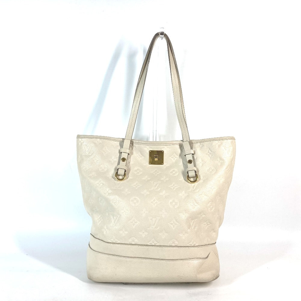 LOUIS VUITTON Shoulder Bag M40554 Monogram Ann Platt Leather white Monogram Ann Platt Citadine PM Women