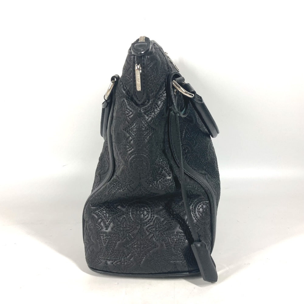 LOUIS VUITTON Shoulder Bag M97071 leather black Monogram Antia Ixia PM