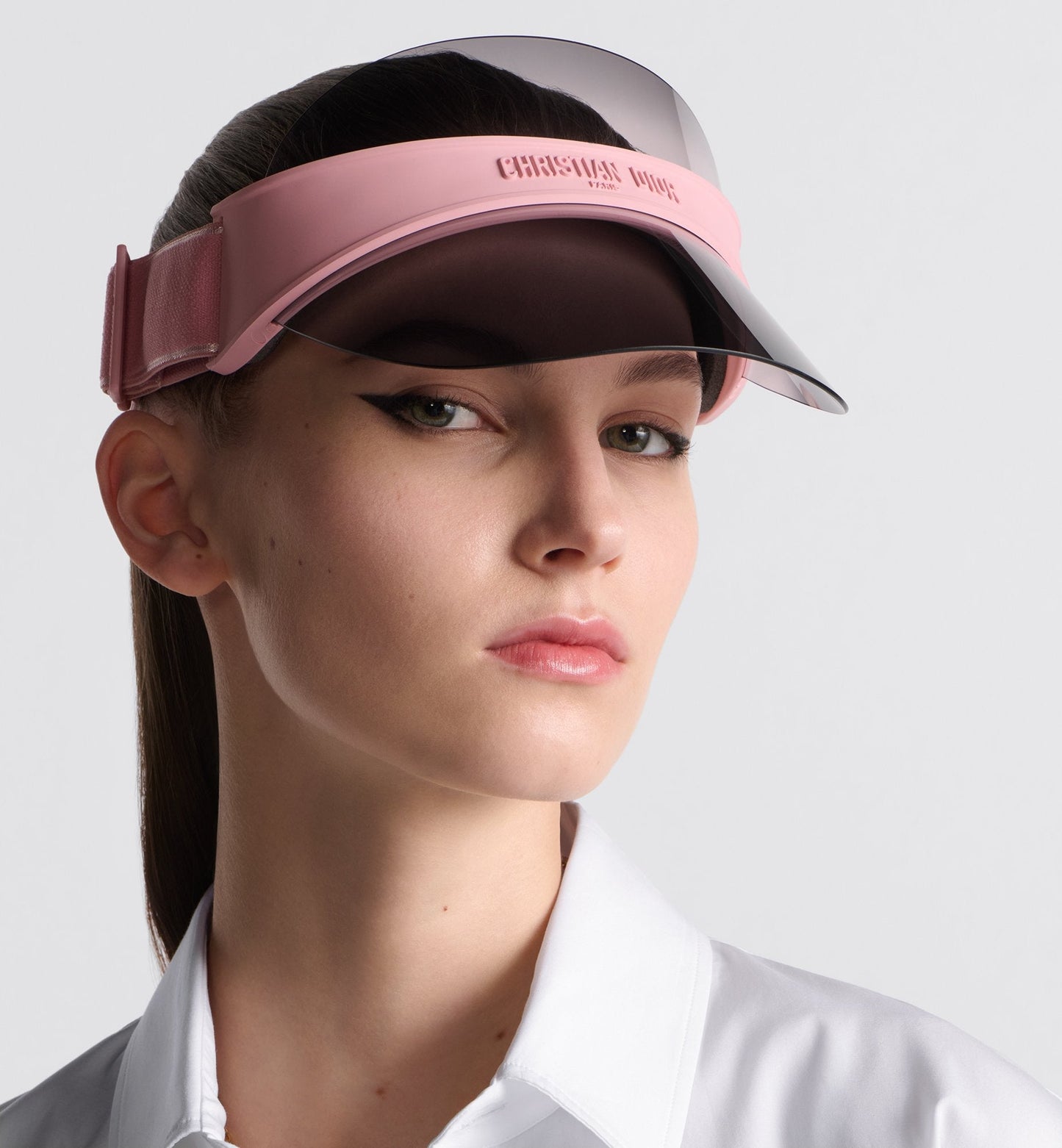 Luxury Diorclub V1U Gradient Pink To Gray Visor