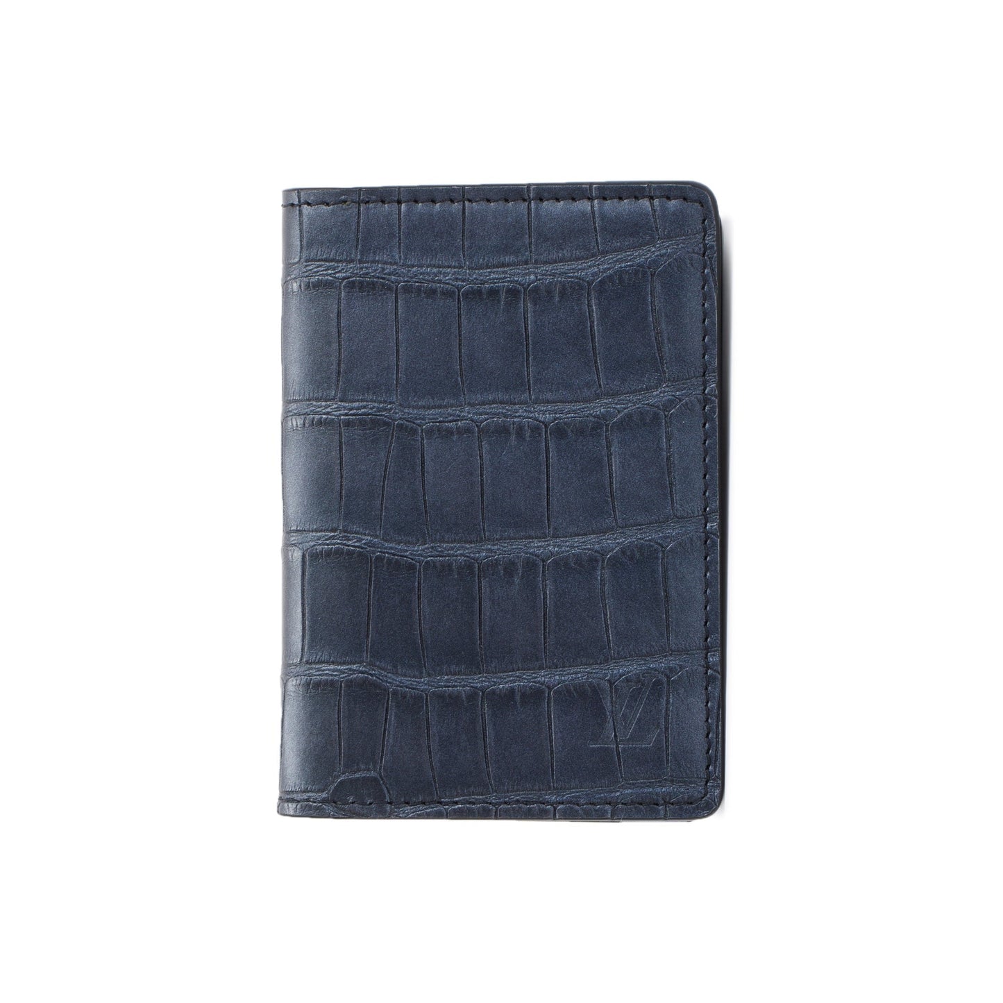 Louis Vuitton 2020 Black Crocodilien Mat Pocket Organizer