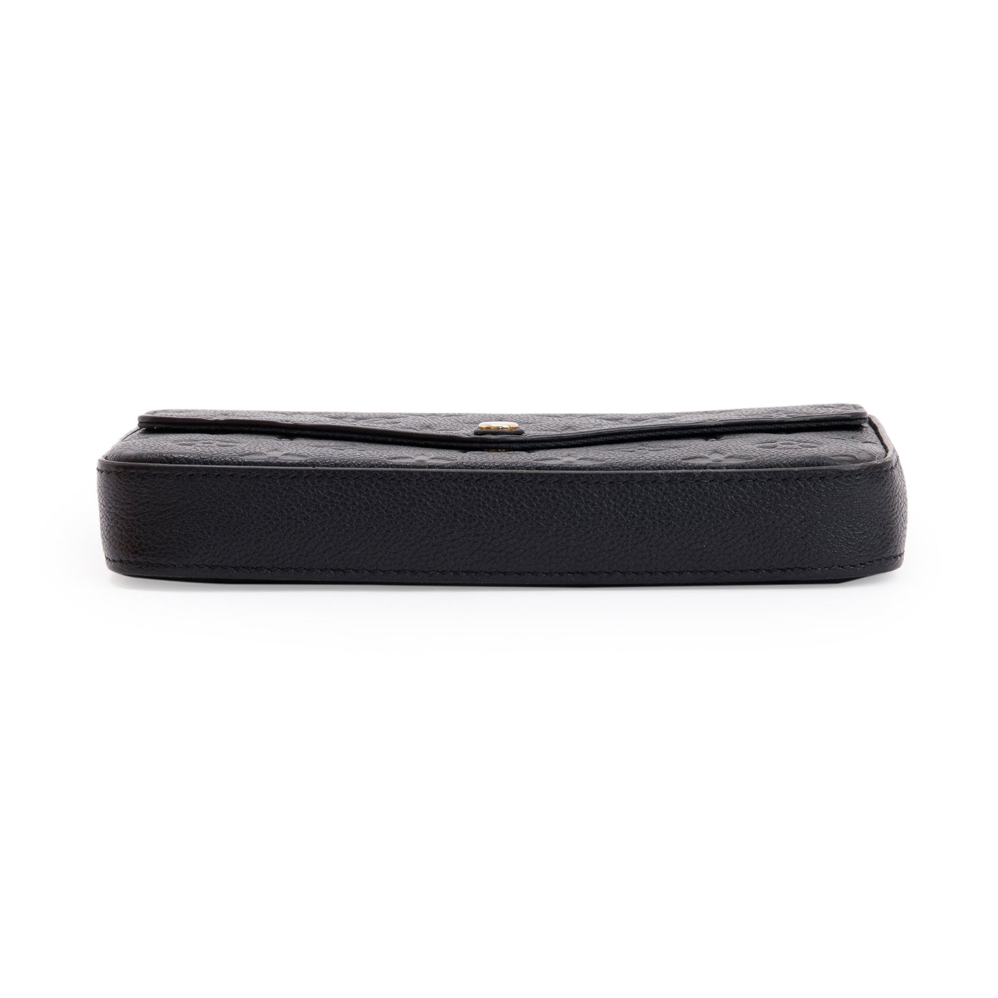 Louis Vuitton 2020 Black Monogram Empreinte Felicie Pochette Bag