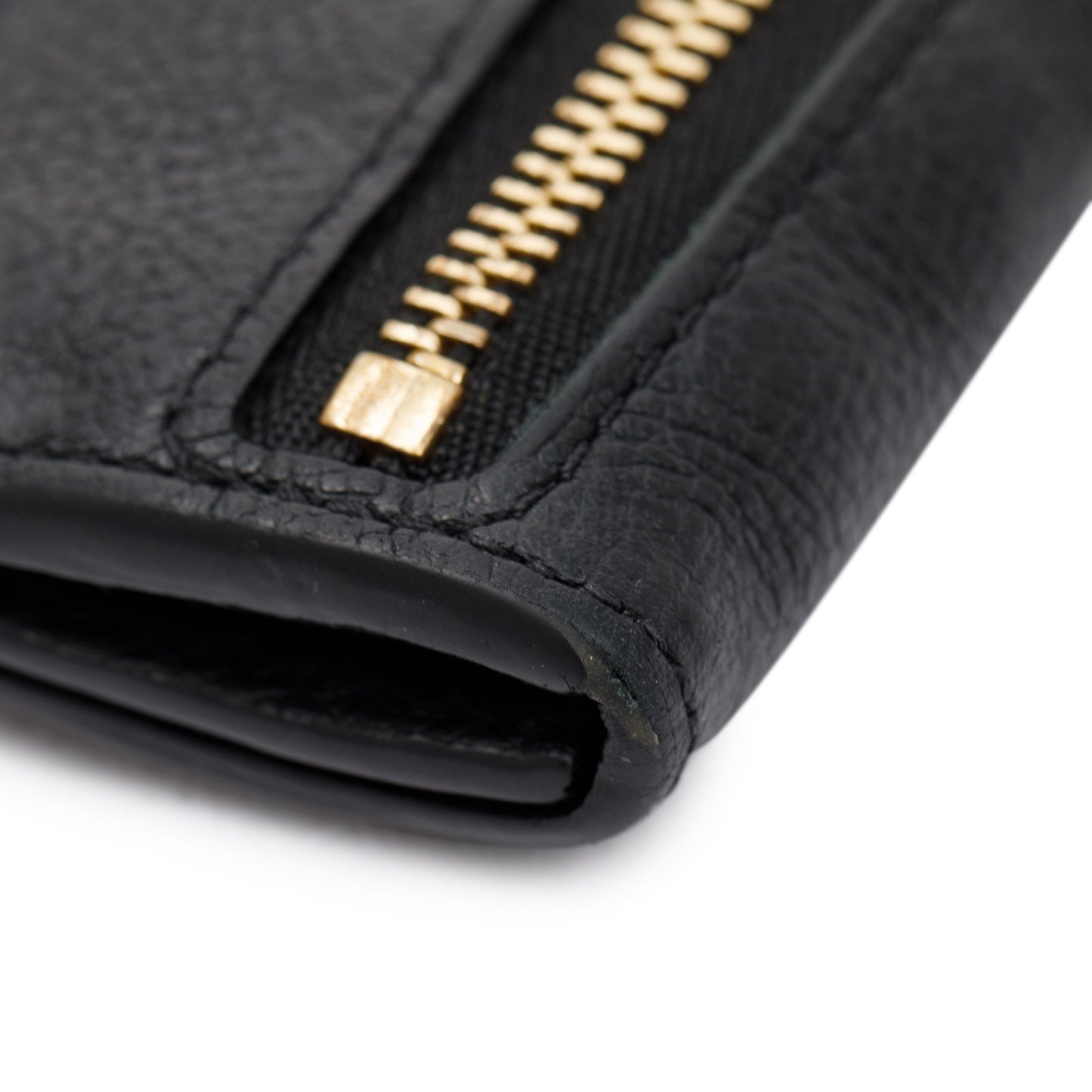 Louis Vuitton 2020 Black Monogram Empreinte Key Pouch