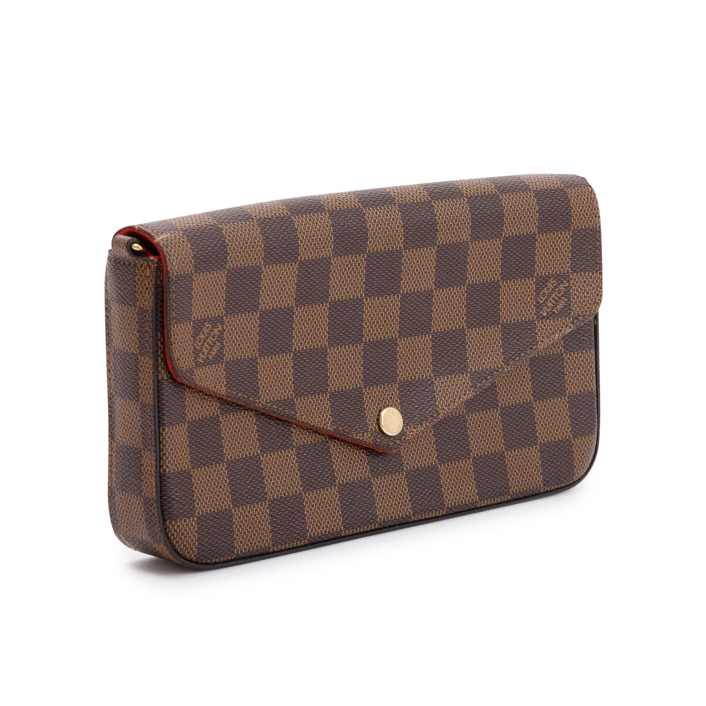 Louis Vuitton 2020 Damier Ebene Felicie Pochette Bag