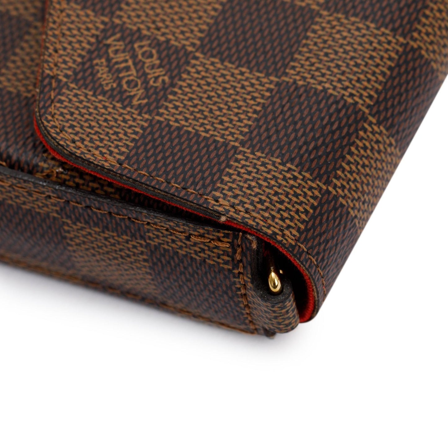 Louis Vuitton 2020 Damier Ebene Felicie Pochette Bag