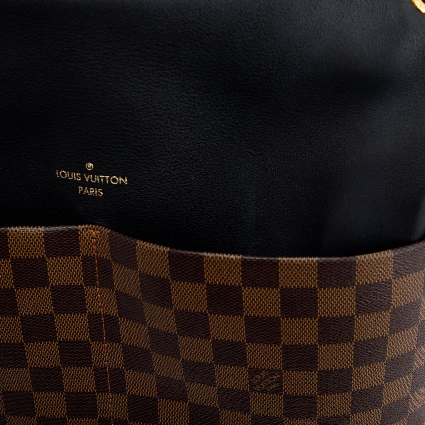 Louis Vuitton 2020 Damier Ebene Maida Hobo