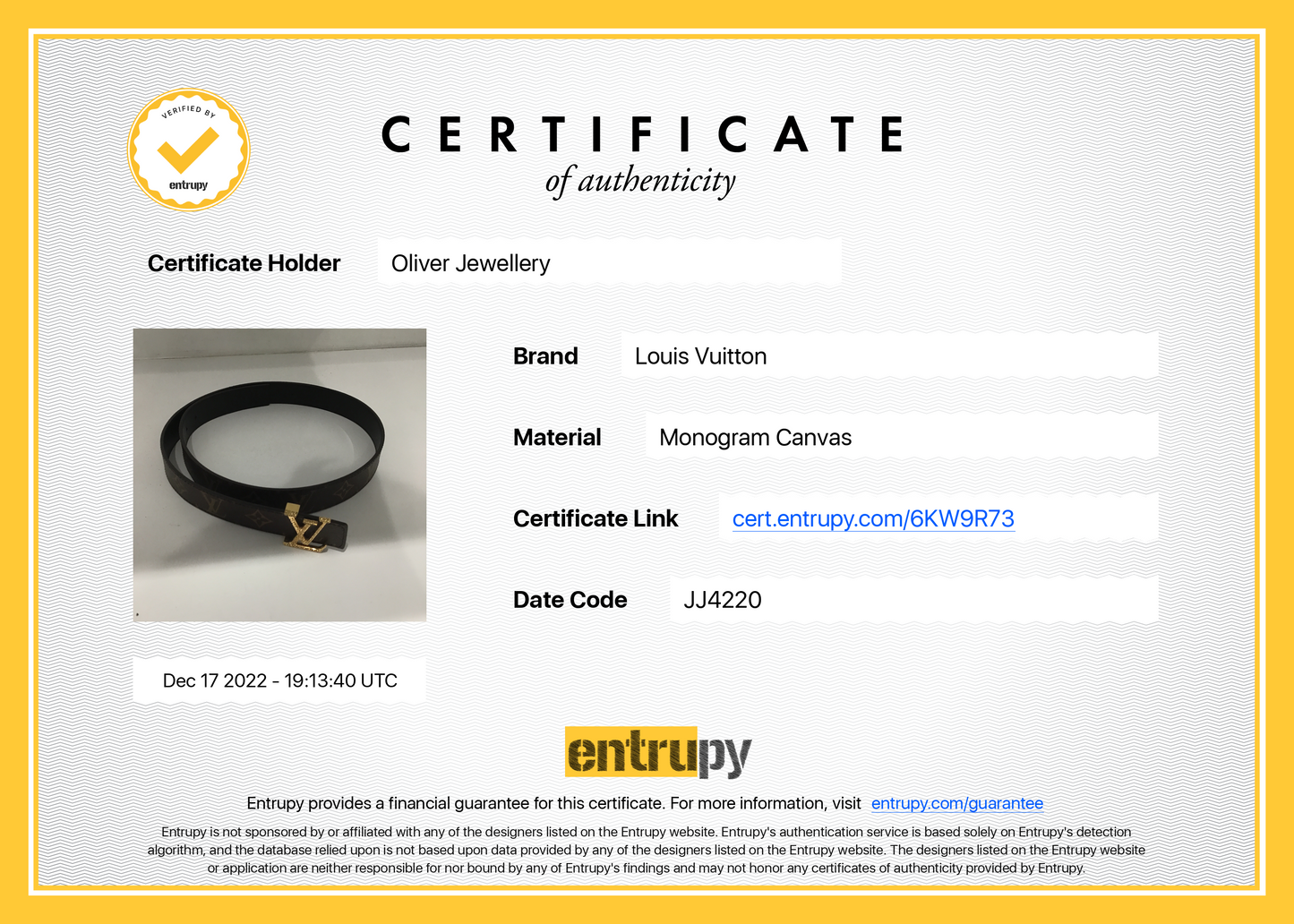 Louis Vuitton 2020 LV Initiales 30MM Reversible Belt