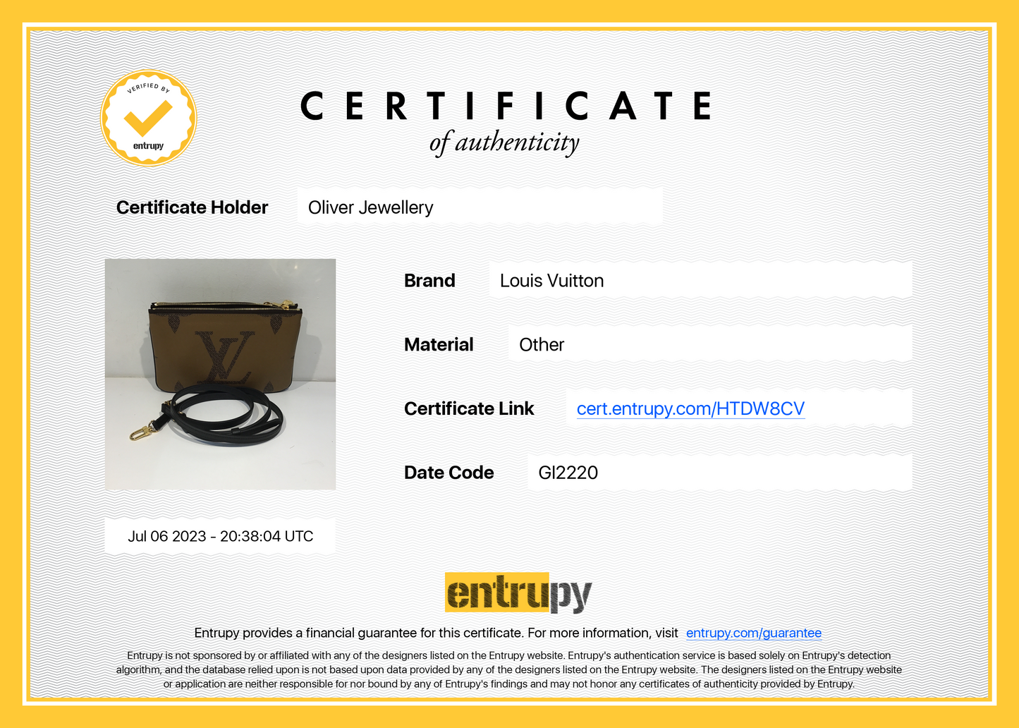 Louis Vuitton 2020 Monogram Double Zip Pochette
