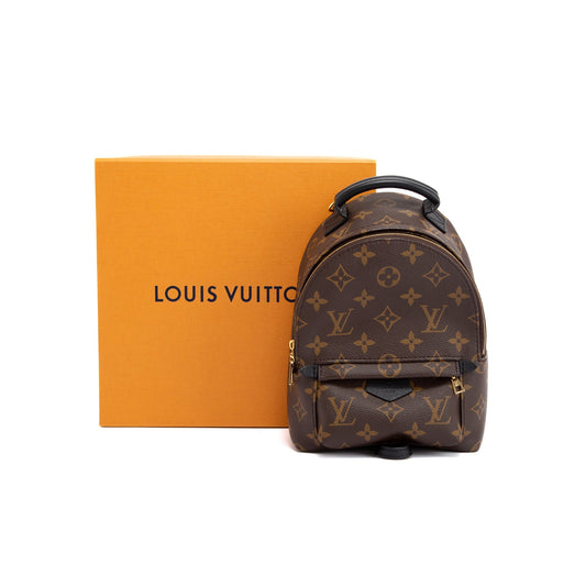 Louis Vuitton 2020 Monogram Palm Springs Mini Backpack