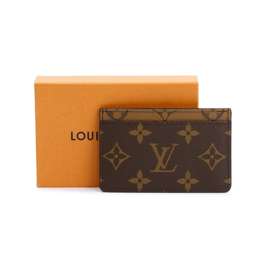 Louis Vuitton 2020 Monogram Reverse Card Holder