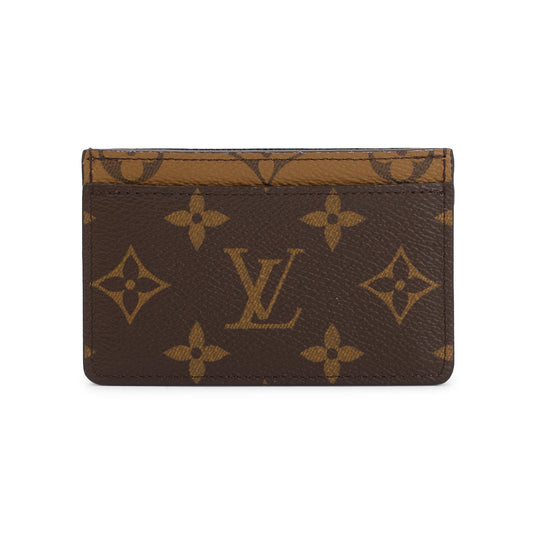 Louis Vuitton 2020 Monogram Reverse Card Holder