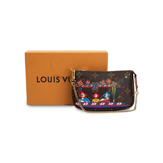 Louis Vuitton 2020 Monogram Vivienne Animation Mini Pochette Accessories