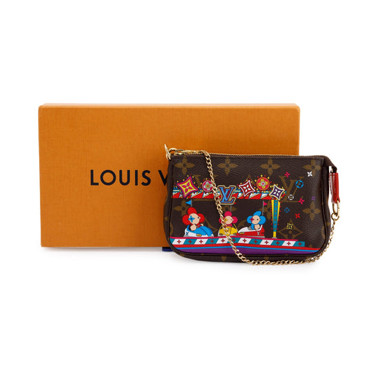 Louis Vuitton 2020 Monogram Vivienne Animation Mini Pochette Accessories