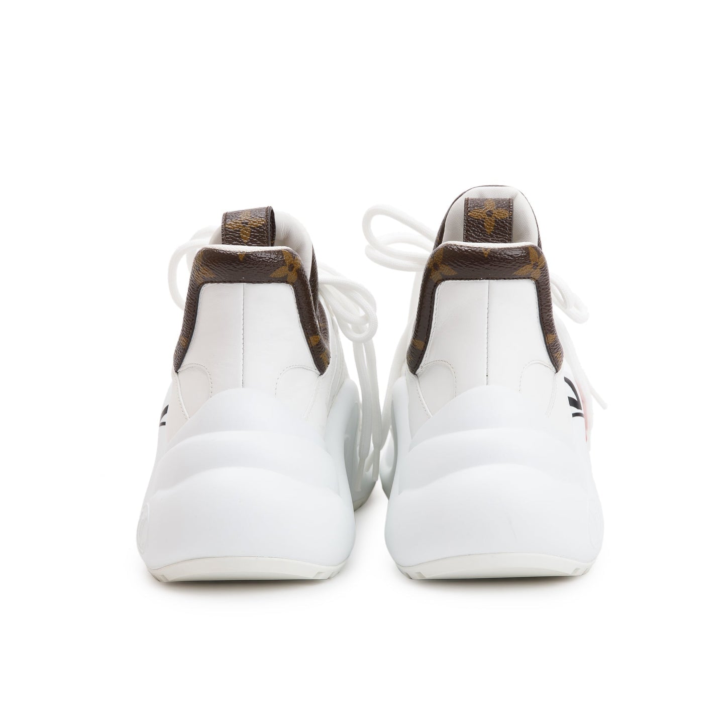 Louis Vuitton 2020 White LV Archlight Sneakers, Size 37.5