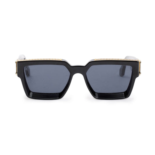 Louis Vuitton 2021 Black Acetate 1.1 Millionaires Sunglasses