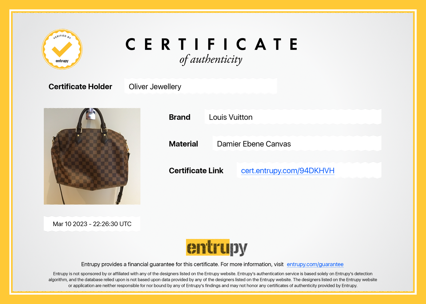 Louis Vuitton 2021 Damier Ebene Speedy Bandouliere 30