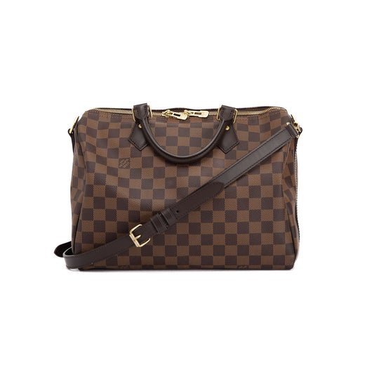 Louis Vuitton 2021 Damier Ebene Speedy Bandouliere 30