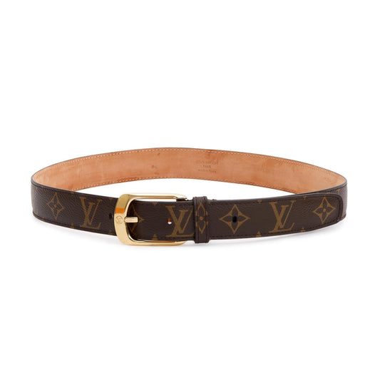 Louis Vuitton 2021 Monogram 30 MM Belt with Ellipse Buckle