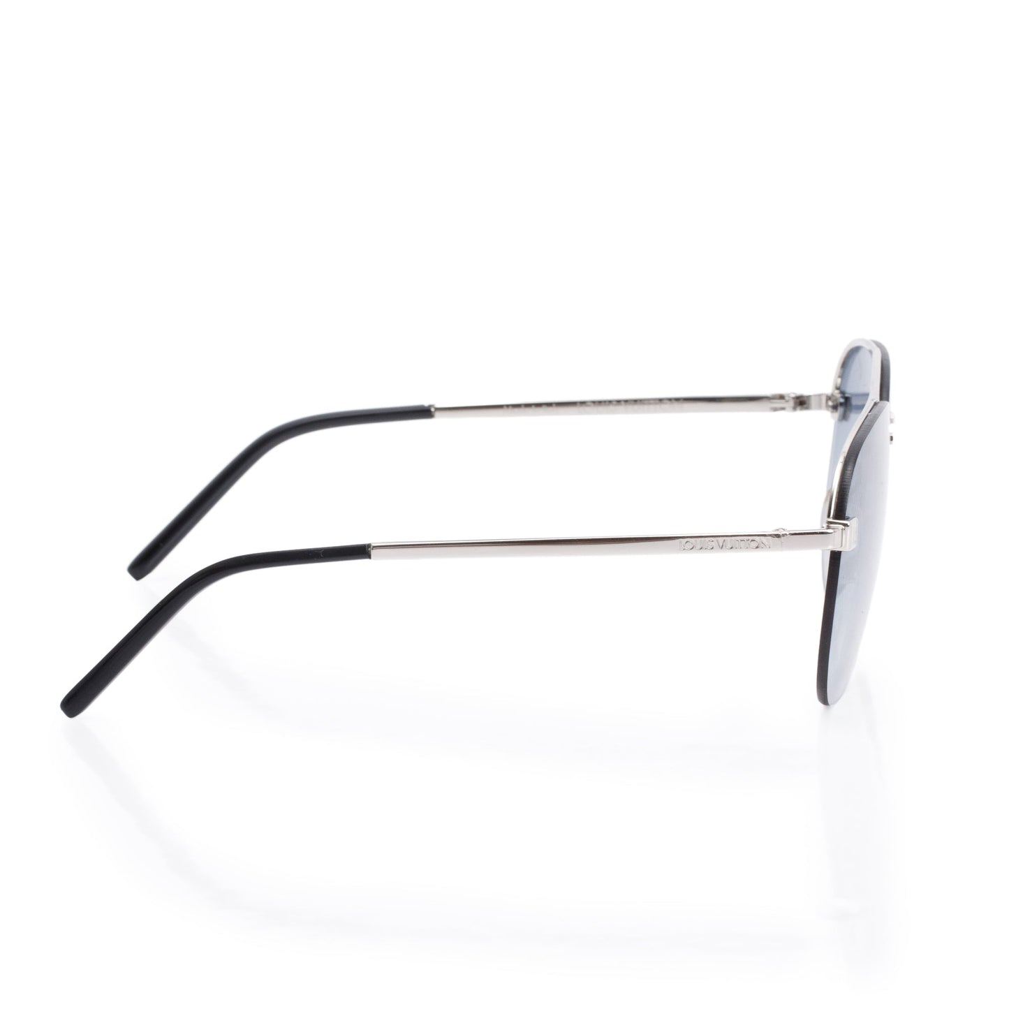 Louis Vuitton 2021 Z1271W Damier Graphite Clockwise Pilot Sunglasses