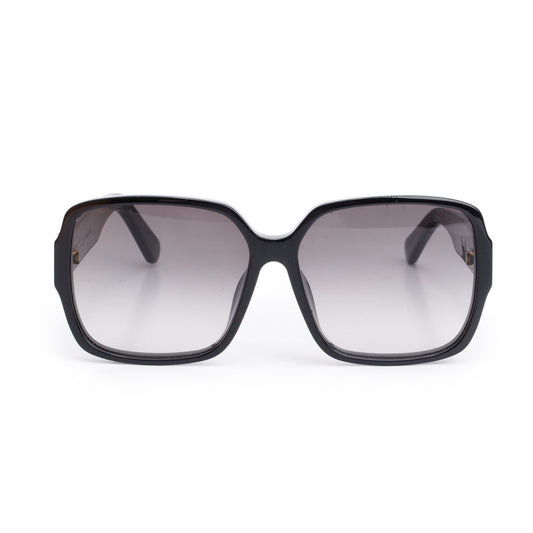 Louis Vuitton 2021 Z1613E Black Acetate My LV Flower Square Sunglasses