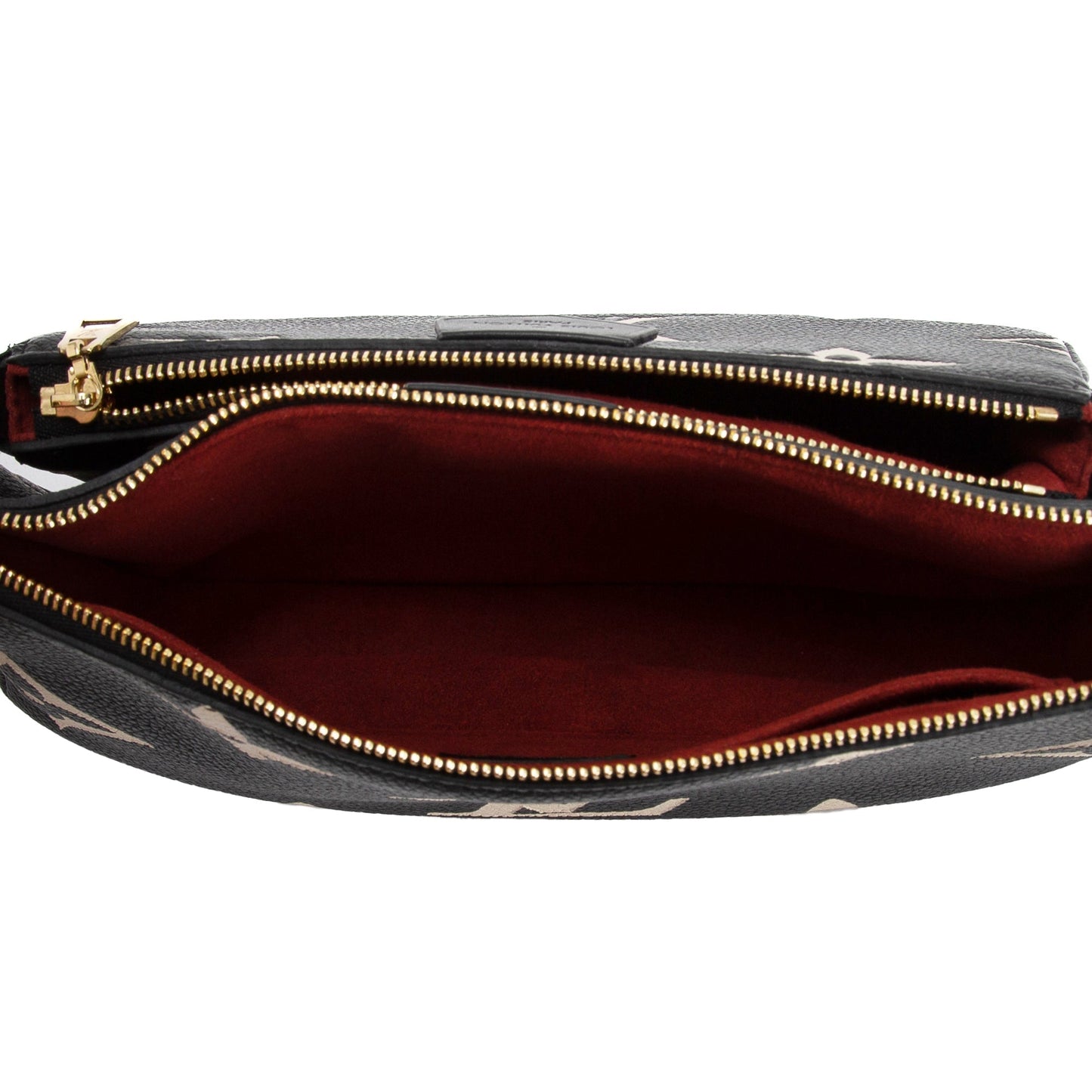 Louis Vuitton 2022 Bicolor Empreinte Leather Multi-Pochette Accessoires