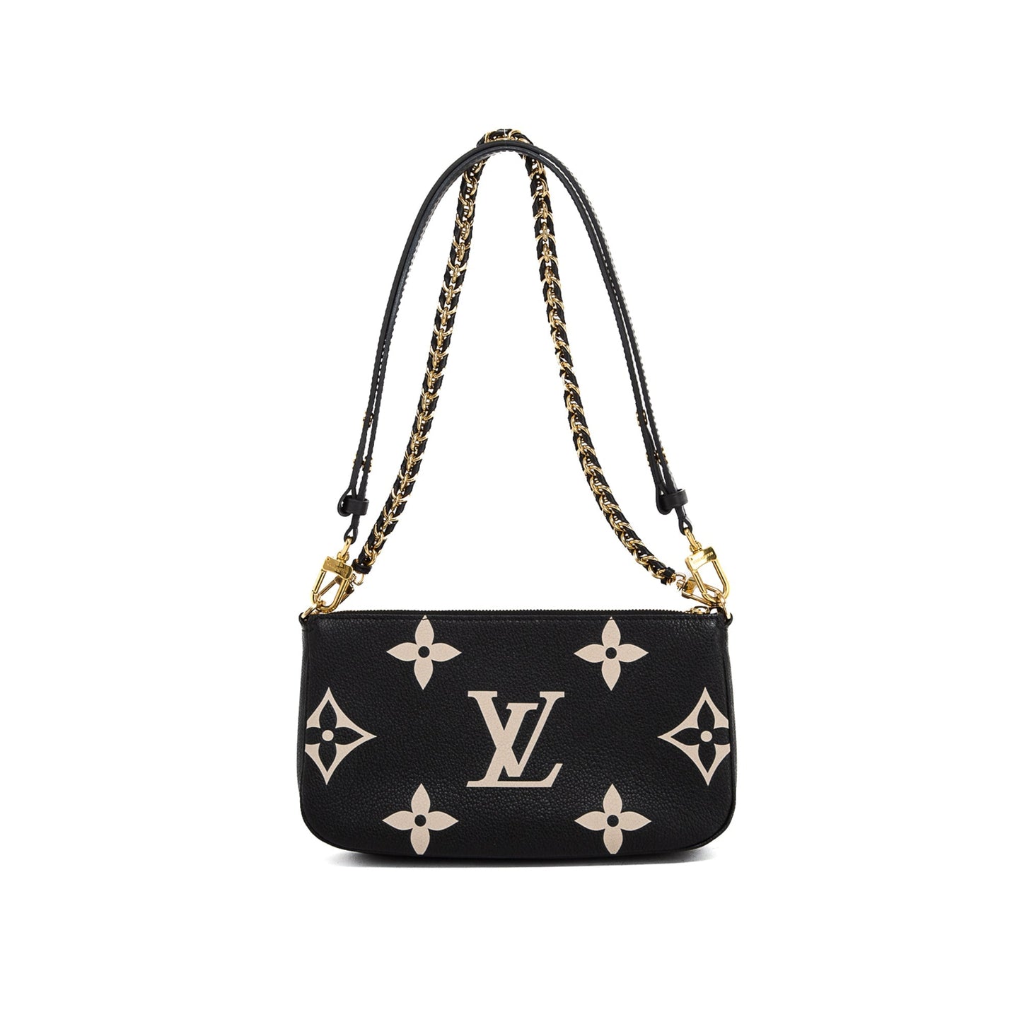Louis Vuitton 2022 Bicolor Empreinte Leather Multi-Pochette Accessoires