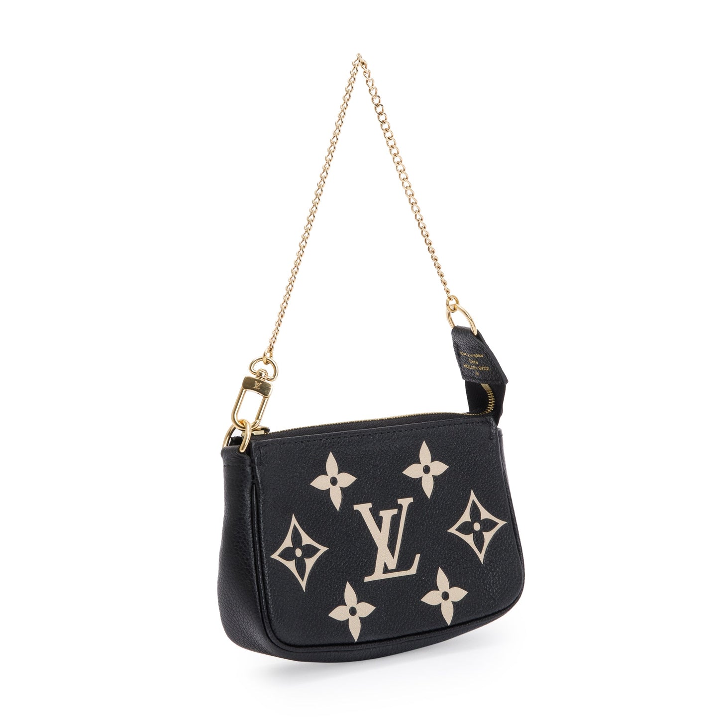 Louis Vuitton 2022 Bicolor Monogram Empreinte Leather Mini Pochette Accessories
