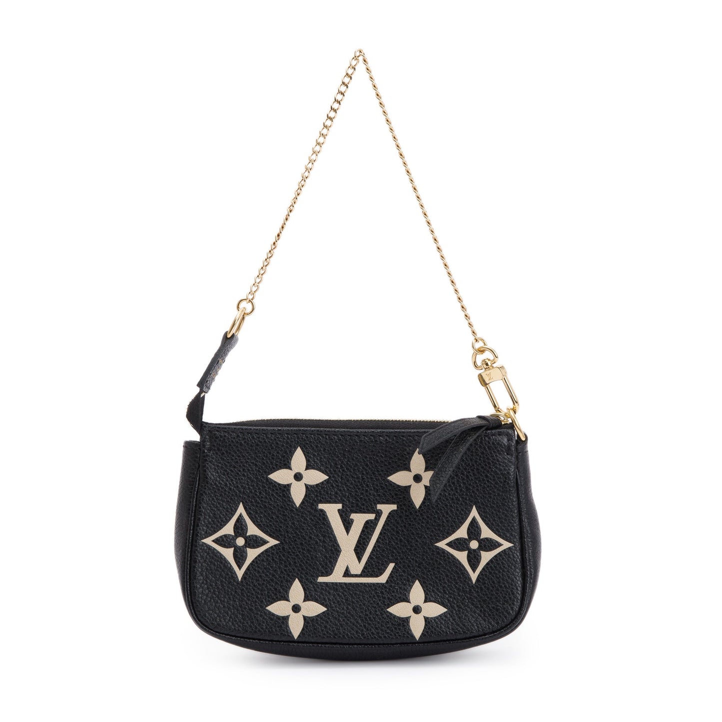 Louis Vuitton 2022 Bicolor Monogram Empreinte Leather Mini Pochette Accessories