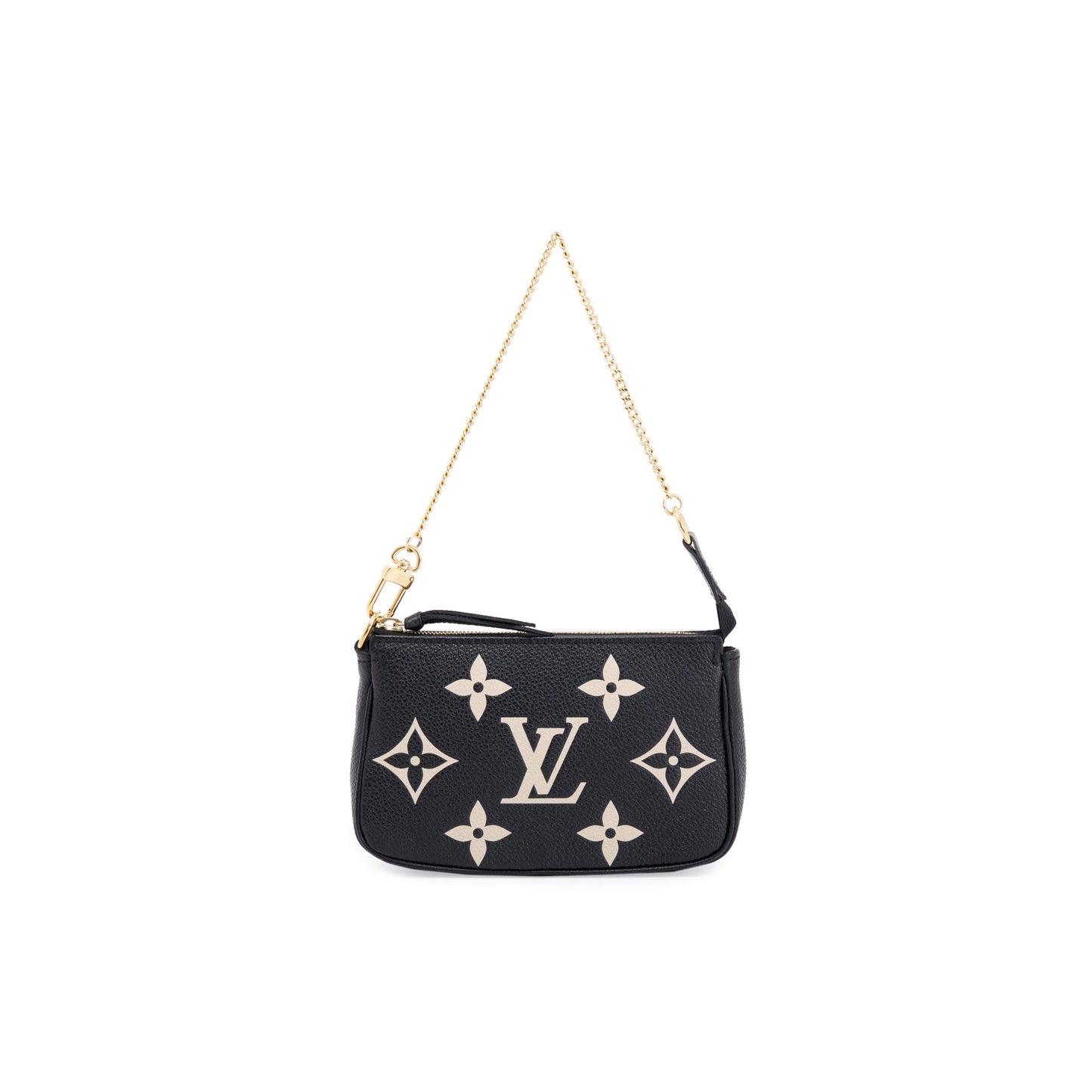 Louis Vuitton 2022 Bicolor Monogram Empreinte Leather Mini Pochette Accessories