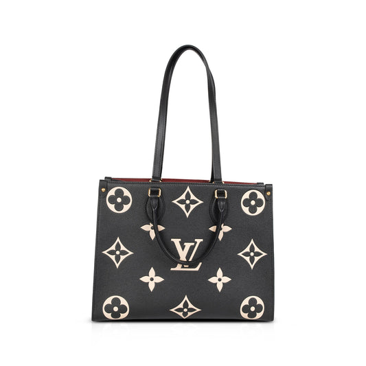 Louis Vuitton 2022 Bicolor Monogram Empreinte Onthego MM