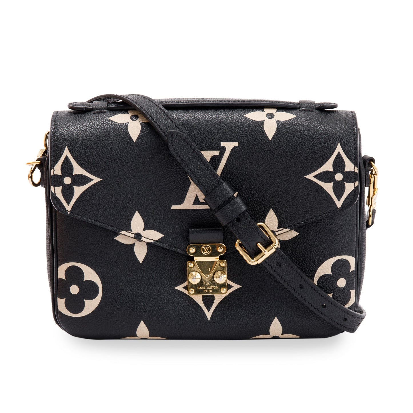 Louis Vuitton 2022 Bicolor Monogram Empreinte Pochette Metis