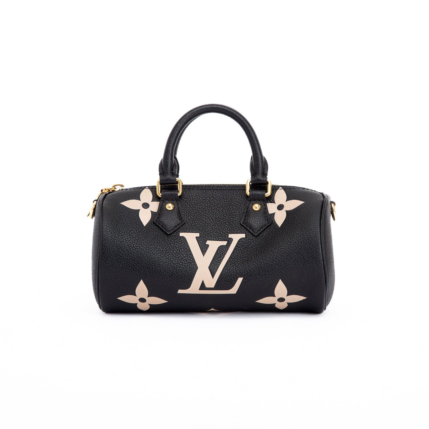 Louis Vuitton 2022 Bicolor Monogram Giant Empreinte Papillon BB