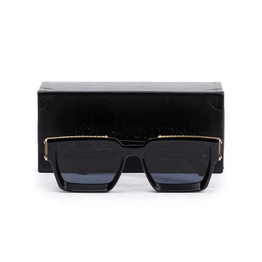 Louis Vuitton 2022 Black Acetate 1.1 Millionaires Sunglasses